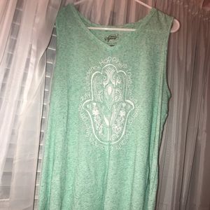 Cute hand of god tank top